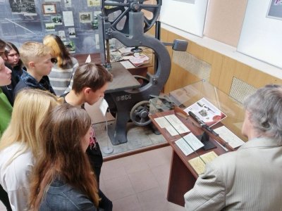 Ребята нашей школы посетили музей Техноцентра ОАО «Завод им. В. А. Дегтярева»