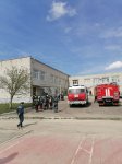 25 апреля на базе школы проходили командно-штабные учения МЧС, посвященные отработке действий в  чрезвычайных ситуациях, связанных с пожарной безопасностью. 